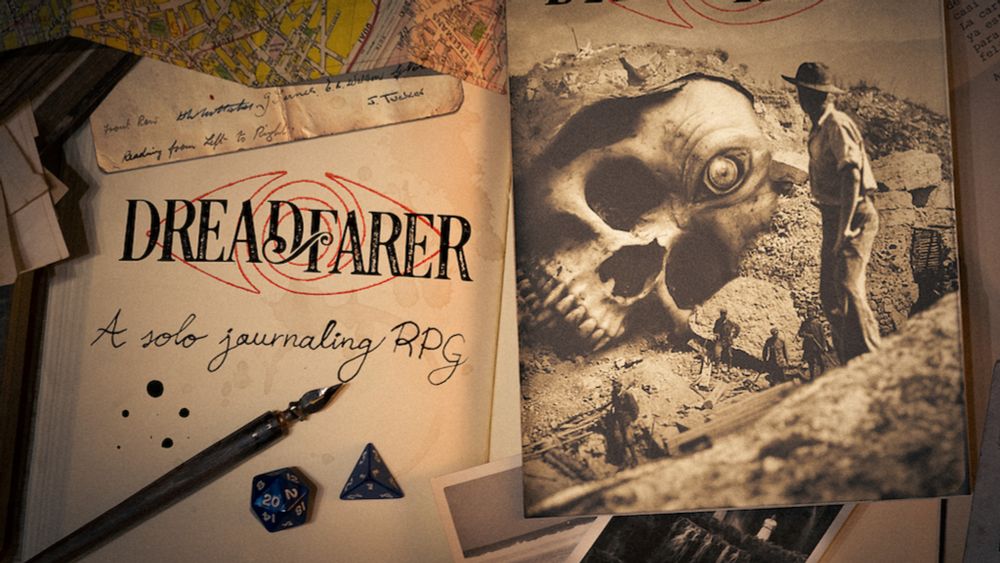 Dreadfarer: a Solo Journaling RPG of Eldritch Horror