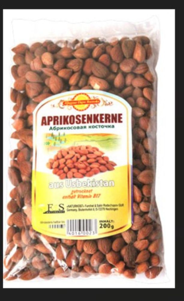 photo de Aprikosenkern süb getroknet 200g Noyaux d'abricots séchés Aprikosenkern süb getroknet 200g Noyaux d'abricots séchés - 'Shedrie Dari Vostoka 