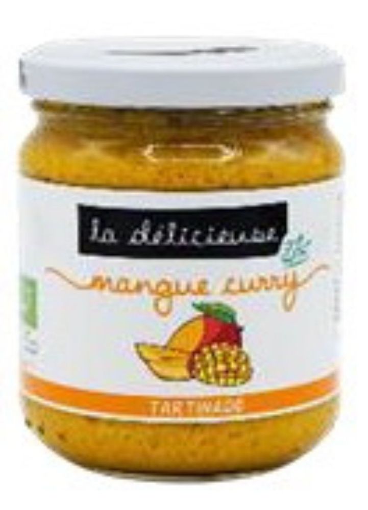 photo de Tartinable Mangue curry 180g Tartinable Mangue curry 180g - La Délicieuse Risques : Autre risque Motif : Présence d’Ochratoxine A, dépassement de la teneur maximale autorisée ; le produit est non-conforme