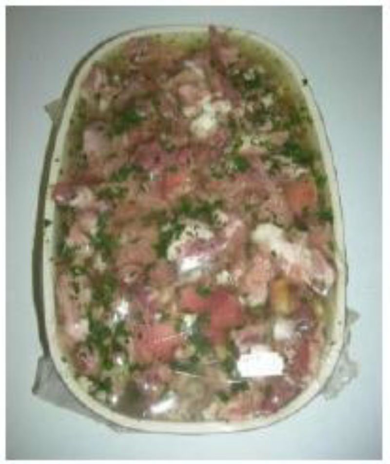 photo de Tête persillée
Tête persillée - Vallée de l'Ardèche Risques : Listeria monocytogenes (agent responsable de la listériose) Motif : Listéria