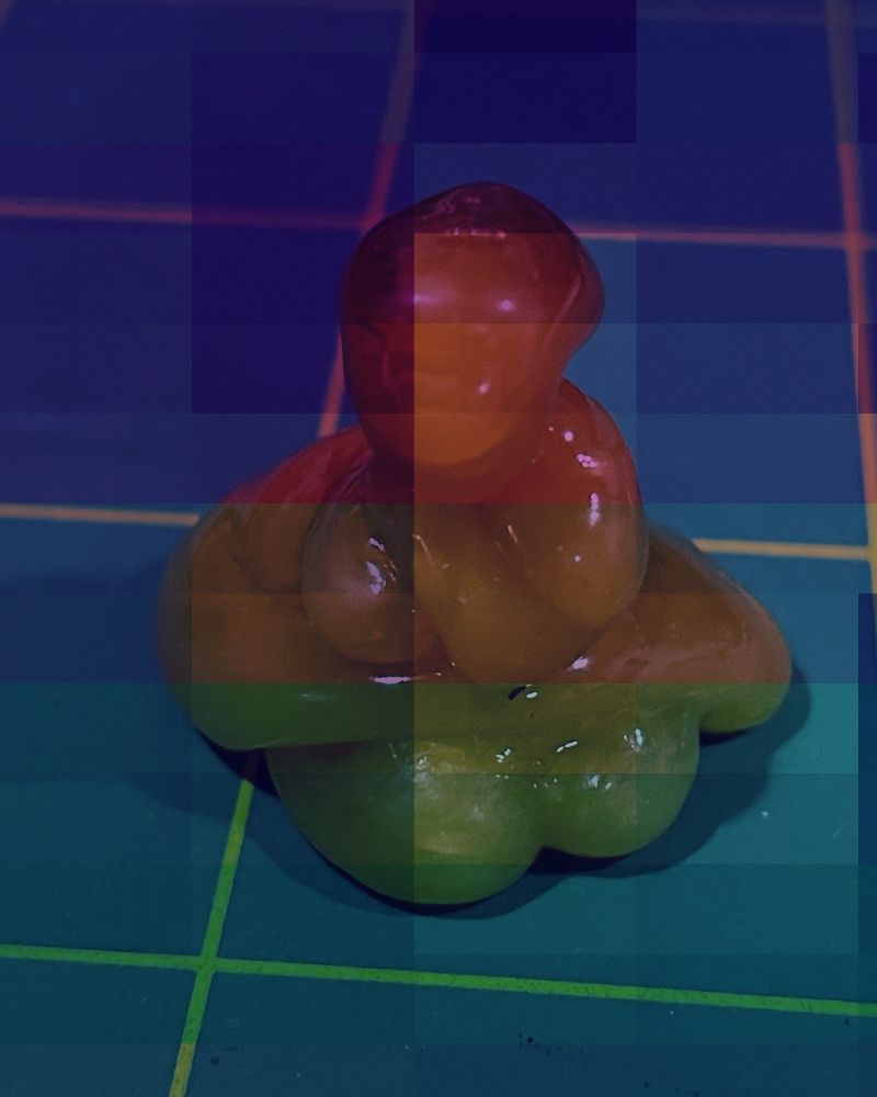 A digitally manipulated image of a blob of hot glue that accreted on my workbench. It kind of looks like Buddha statuette, or maybe Jabba the Hut, or even the Caterpillar from Alice in Wonderland.
But not really.
