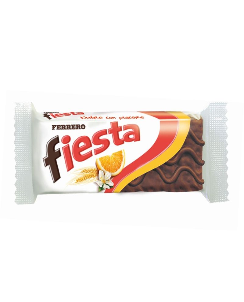 The Ferrero Fiesta italian snack. It looks like a chocolate bar.