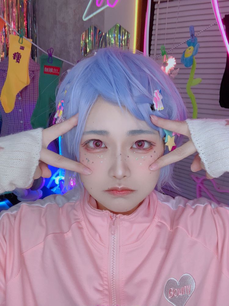 Xであげたゆめかわ男子の頭が水色のほうだよ！