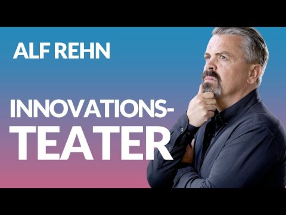 Innovationsteater och ledarskapsmasker med Professor Alf Rehn