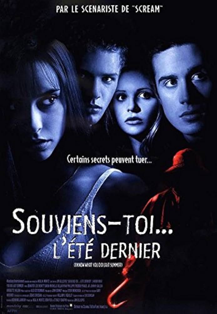 Affiche de Souviens-toi l’été dernier. C’est moche.
