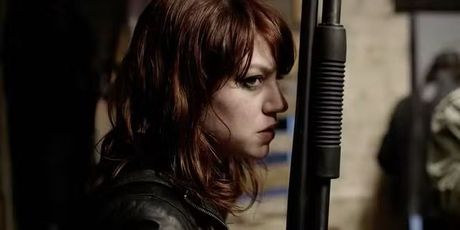 Émilie Dequenne dans La Meute.