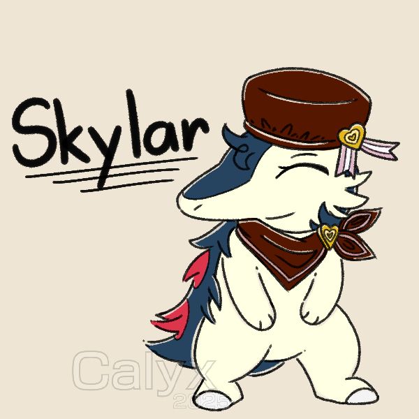 Anothryuki’s Pokemon Mystery Dungeon character, Skylar the Cyndauil.

#pmd #pokemonmysterydungeon