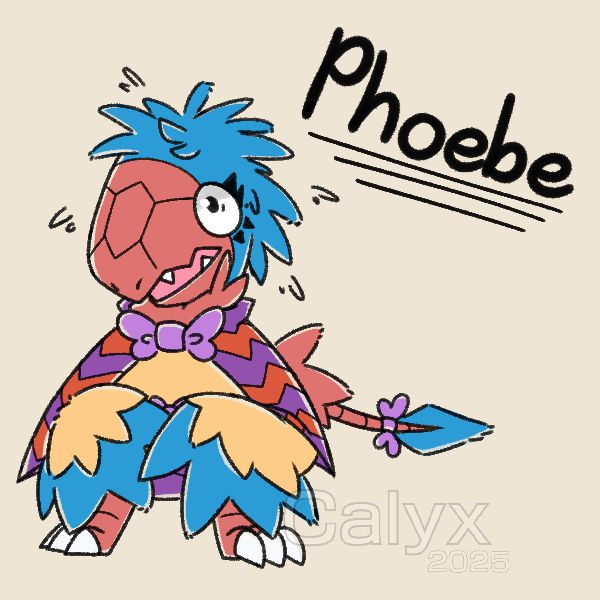 Psykwol’s Pokemon Mystery Dungeon character, Pheobe the Archen.

#Pmd #pokemonmysterydungeon