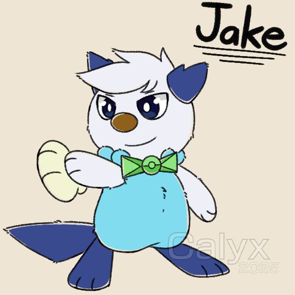 Markulog’s Pokemon Mystery Dungeon character, Jake the Oshawott.

#pmd #pokemonmysterydungeon
