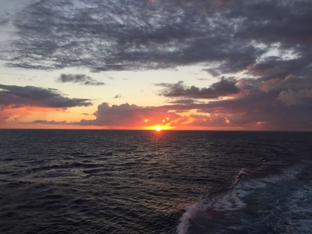 #Sunset during a #cruise in the #Caribbean