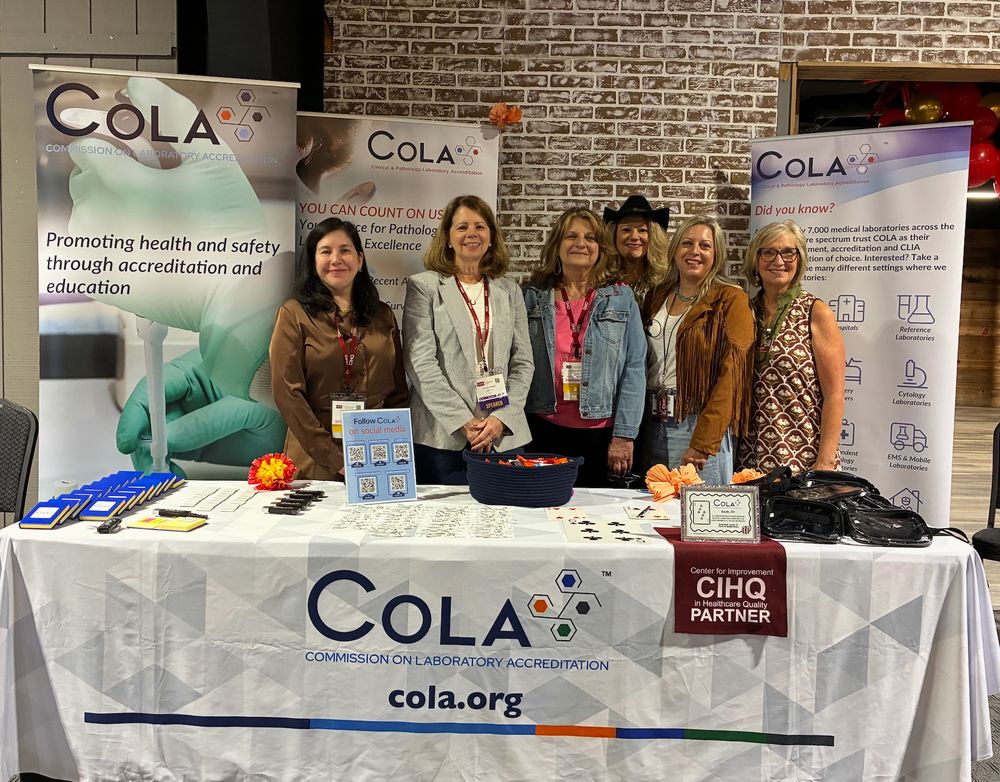 COLA's Dr. Bruzzi, Nancy Stratton and Jeannie St. Pierre pictured at the CIHQ Summit conference in San Antonio, Texas. 