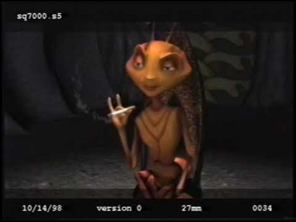 "ANTZ" Insect Animation Test (10/08-15/98)