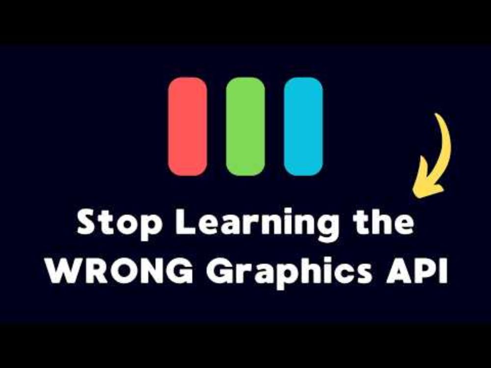 Which graphics API is right for you and your games?