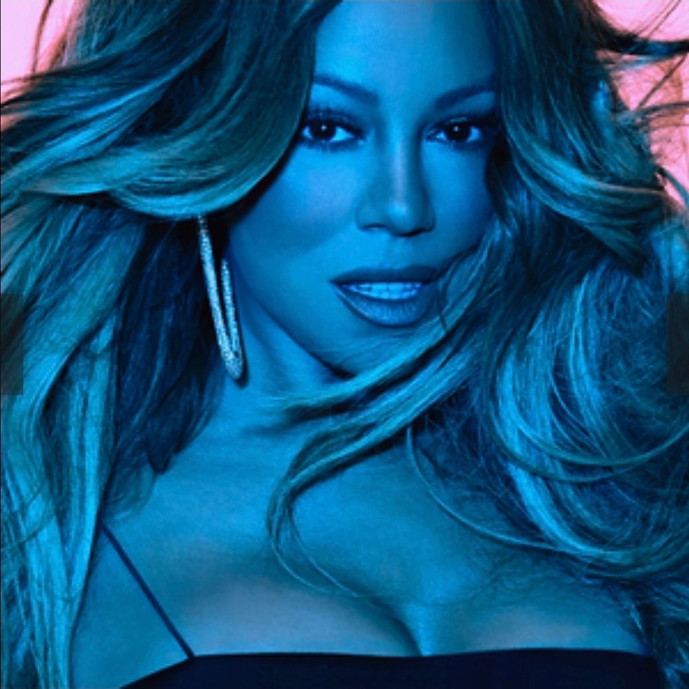 Mariah Carey's Caution album cover.