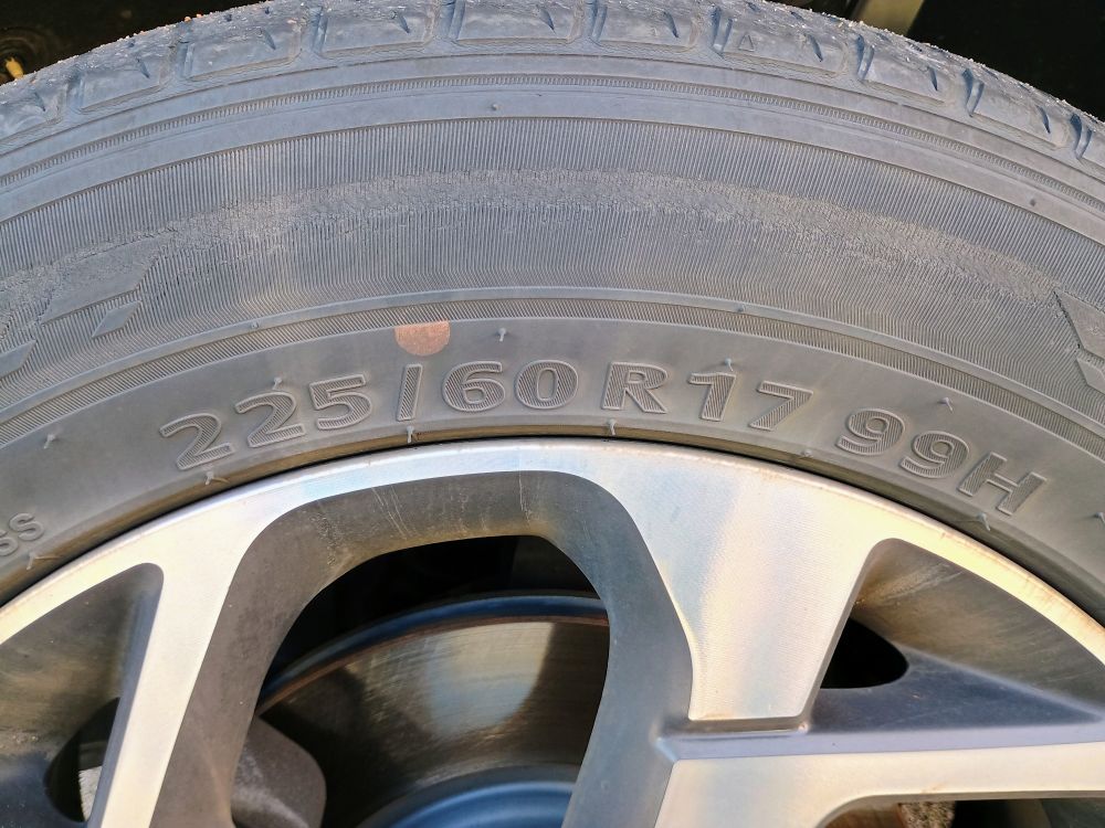 A Kia tire