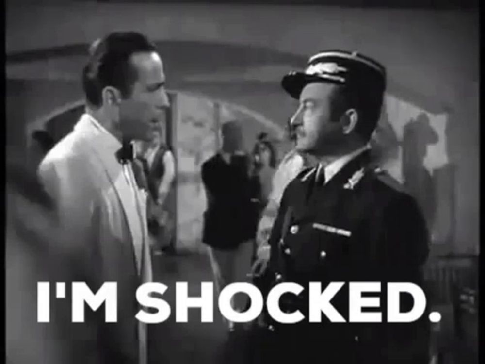 Casablanca Shocked GIF