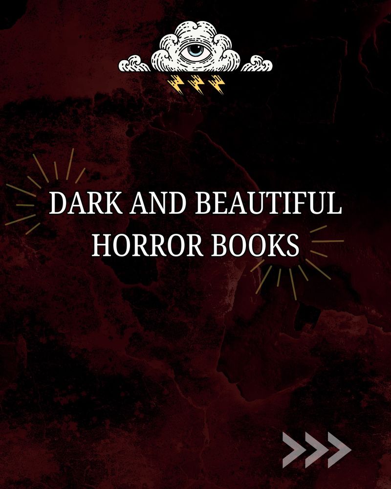 Digital image with text: Dark and Beautiful Horror Books