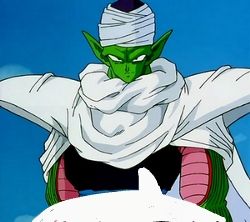 Piccolo from Dragonball with a speech bubble saying this post