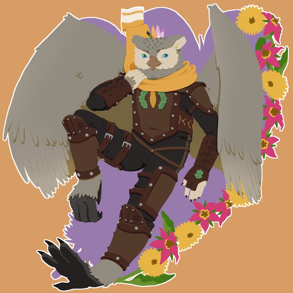 An Owlin ranger / druid called Ureek