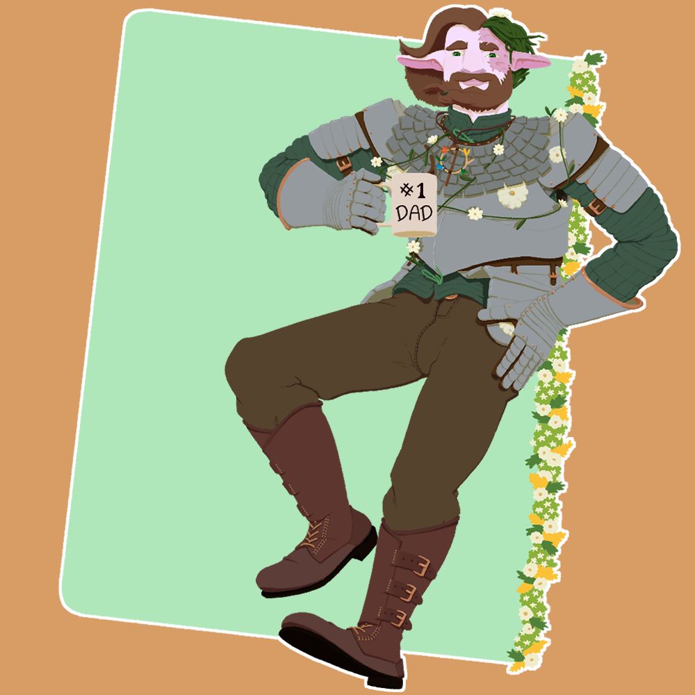 A Firbolg warrior / paladin called Daisy