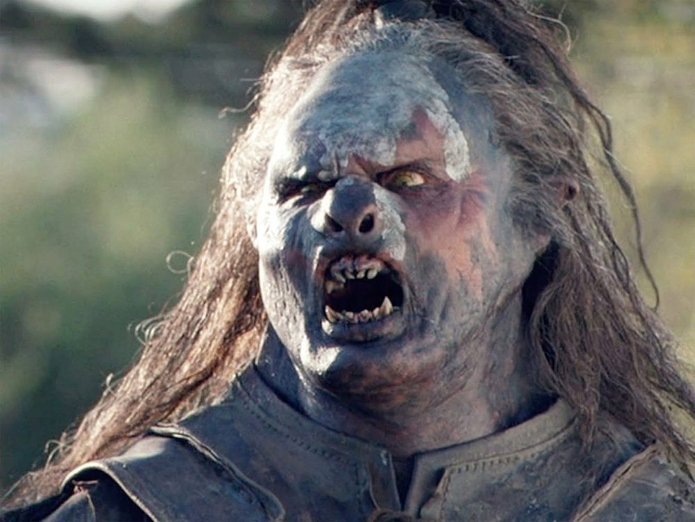 Kim Davis ten years from now. She changed a little bit. She still has that Lord of the Rings Orc glow.