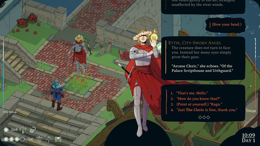 ゲーム、Esoteric Ebbのスクリーンショット。