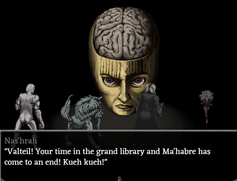 ゲーム、Fear and Hungerのスクリーンショット。