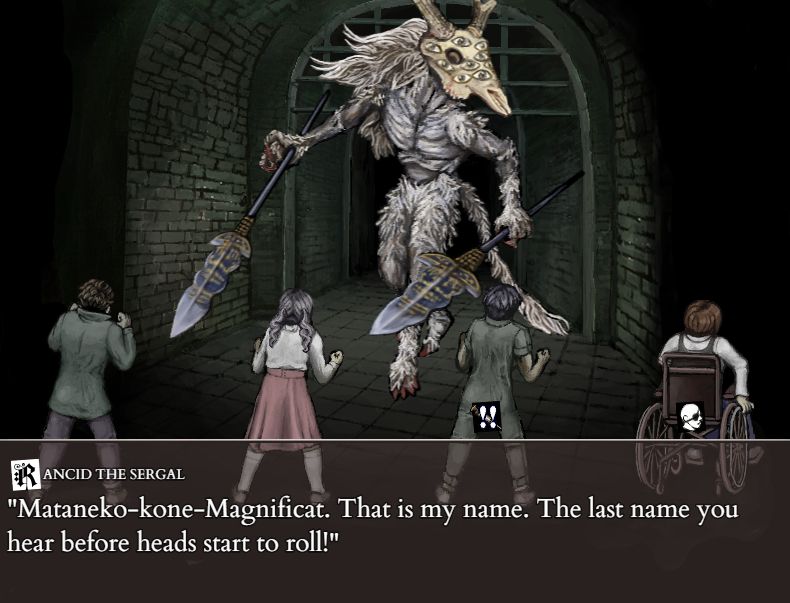 Fear and Hunger2のスクリーンショット。