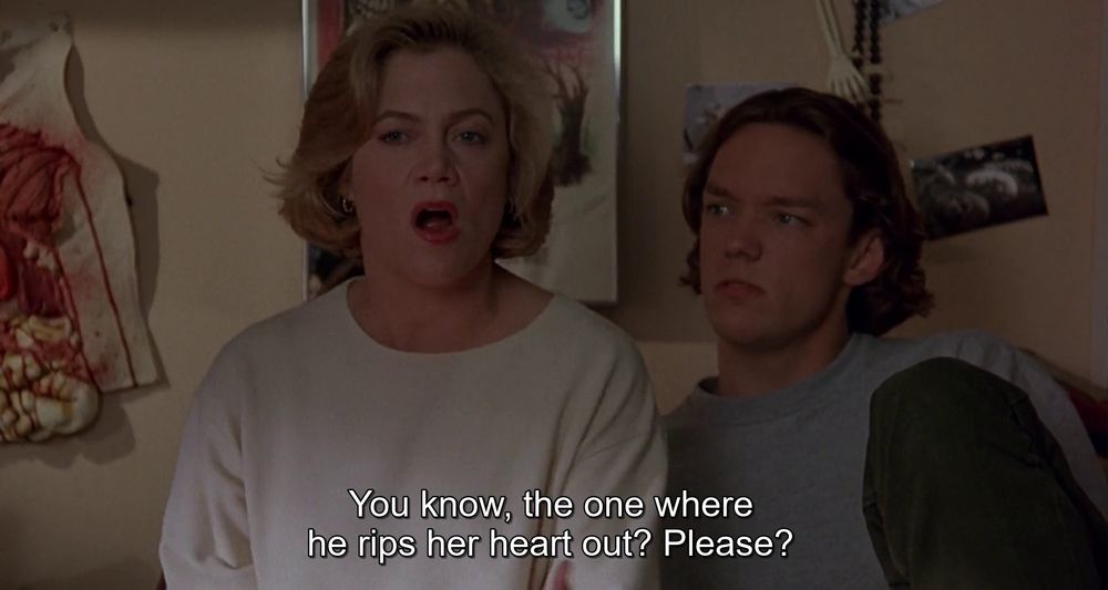 You know, the one where he rips her heart out? Please?