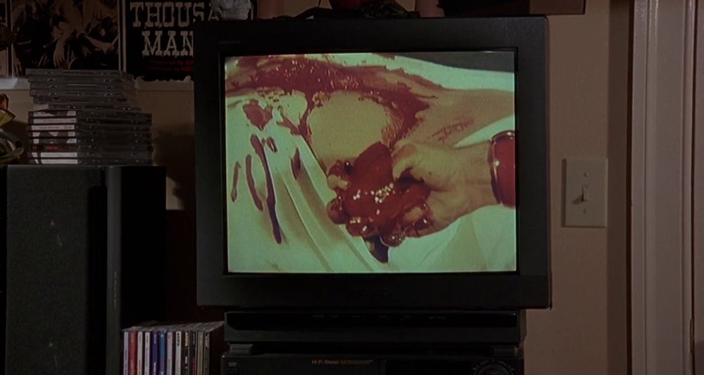 scene from Blood Feast, the Citizen Kane of gore movies