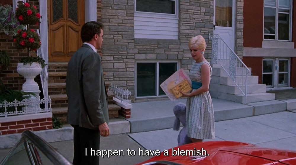 Distraught Amber happens to have a blemish!