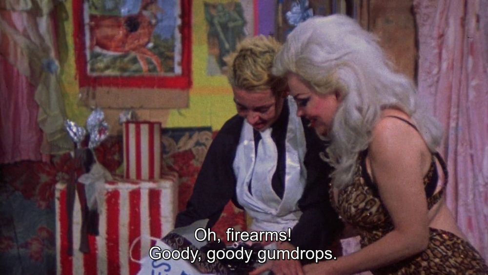 Muffy is excited by forearms. Goody goody gumdrops!