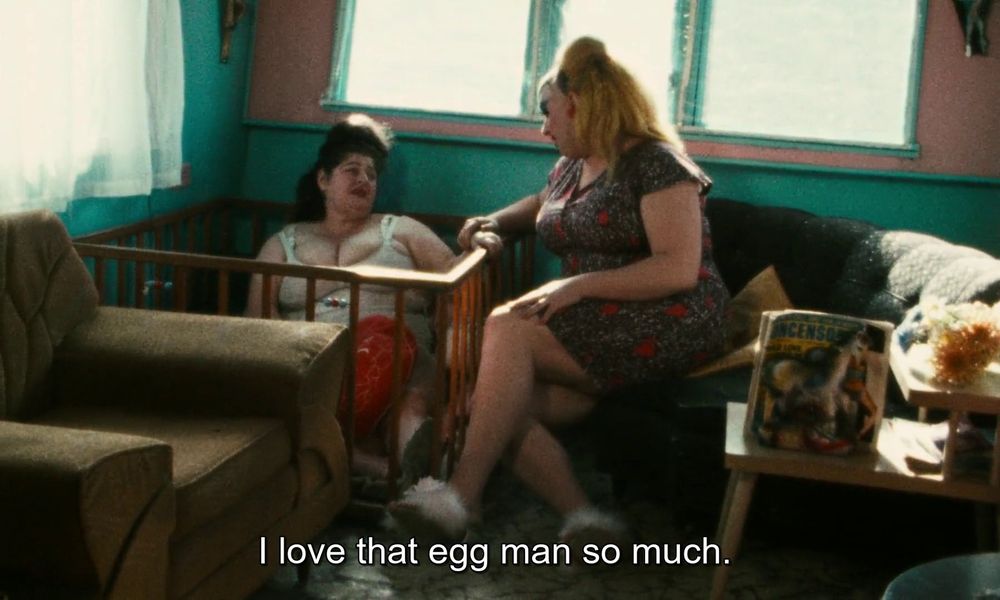 Edie loves that egg man so much!