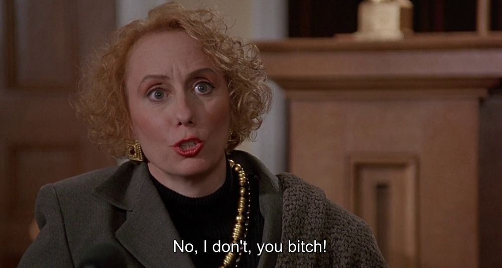 No I don't, you bitch!