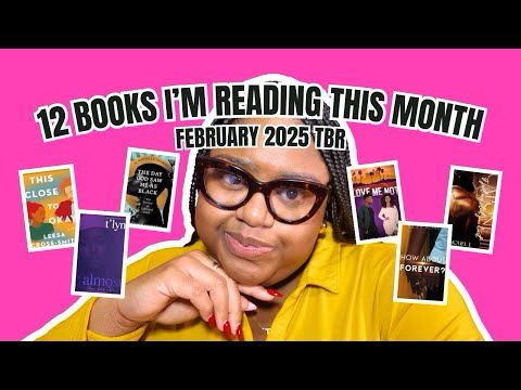 FEBRUARY 2025 TBR | 12 Books I'm Reading This Month | Black Romance Novels and Novellas #booktube