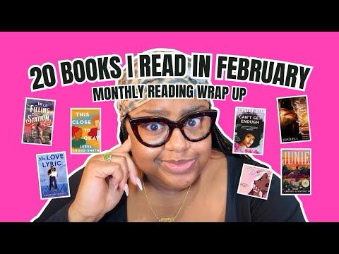 FEBRUARY 2025 READING WRAP UP | 20 Black Romance & Historical Fiction Books I Read #booktube