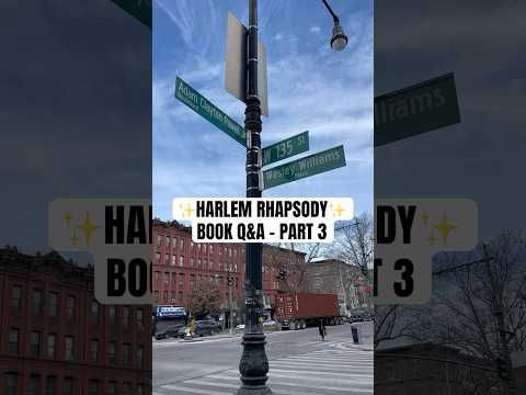 Harlem Rhapsody Book Q&A w/ Author | Love Affair w/ W.E.B. Du Bois | Historical Fiction #booktube