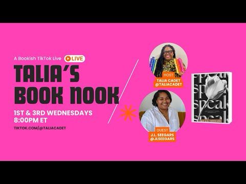 Romance author J.L. SEEGARS talks SPEAK and SPILLS ALL THE TEA on future books | Talia's Book Nook