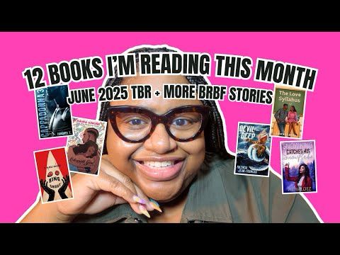 JUNE 2025 TBR | 12 Romance, urban, fantasy, ghost & LGBTQ+ books & MORE Black Romance Book Fest tea