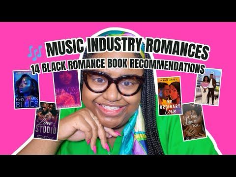 🎵 MUSIC INDUSTRY Romances | 10 BLACK ROMANCE Book recommendations with Rappers & Singers #booktube