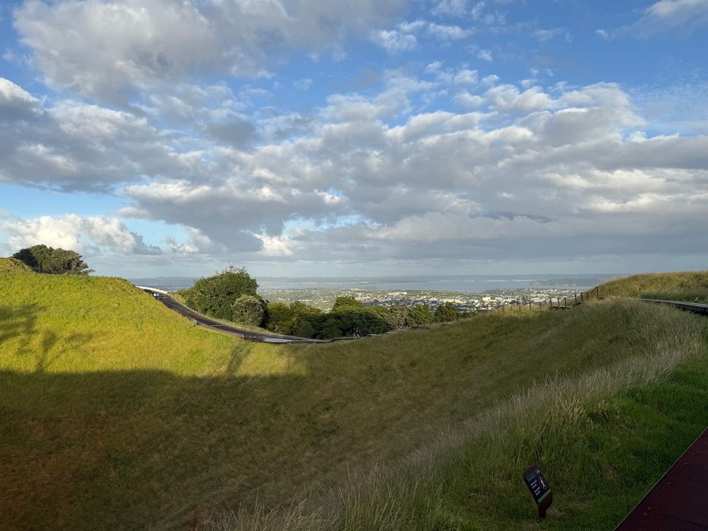 Top of mount eden. 