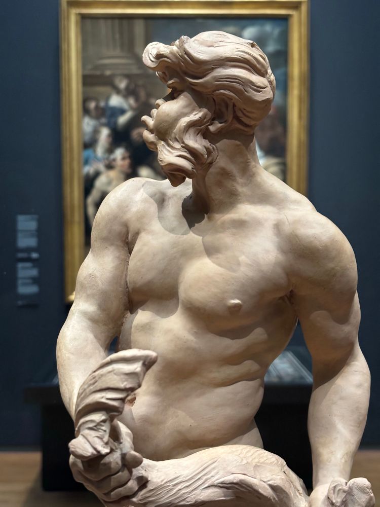 Proefmodel Bernini Triton close up.