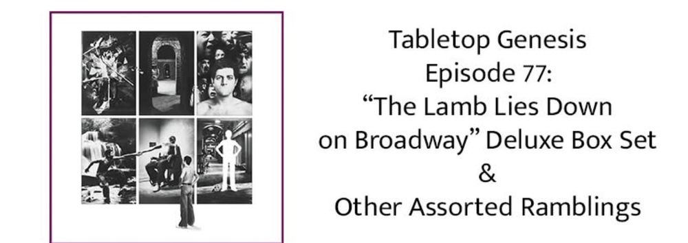 The banner proclaiming ep 77 of Tabletop Genesis, with the details of the show (explained in the text of the post).