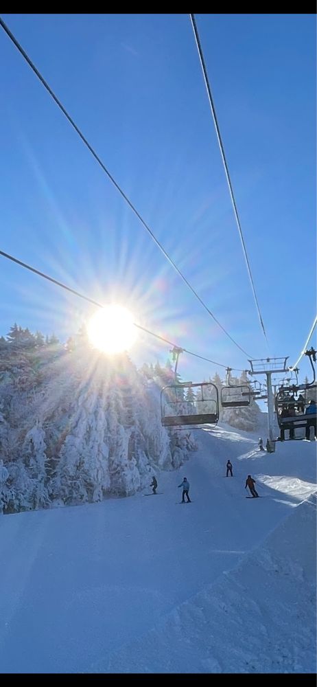 A ski slope in NH