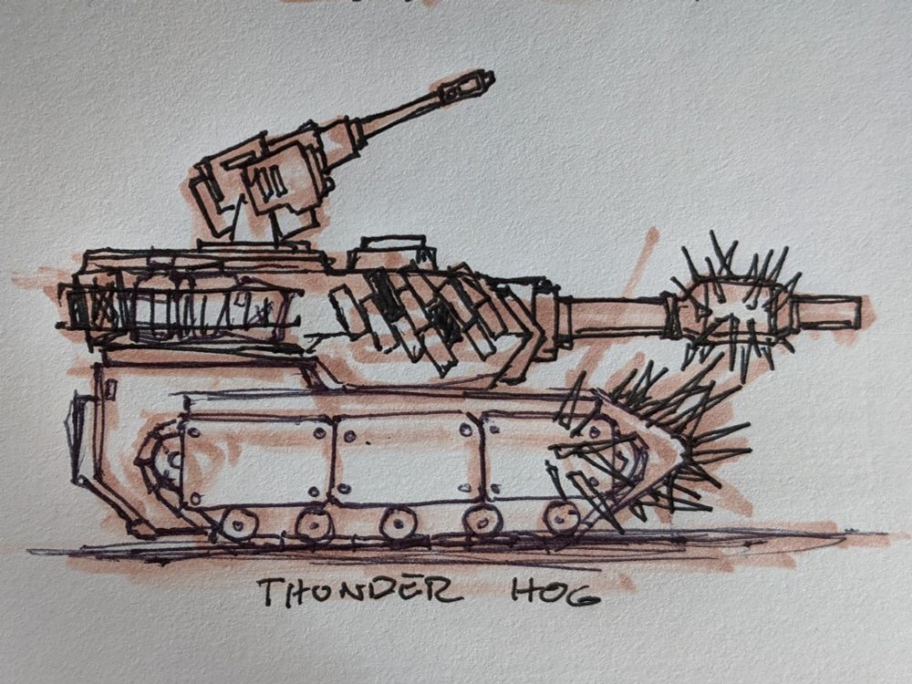 Thunder Hog, a Main Battle Tank