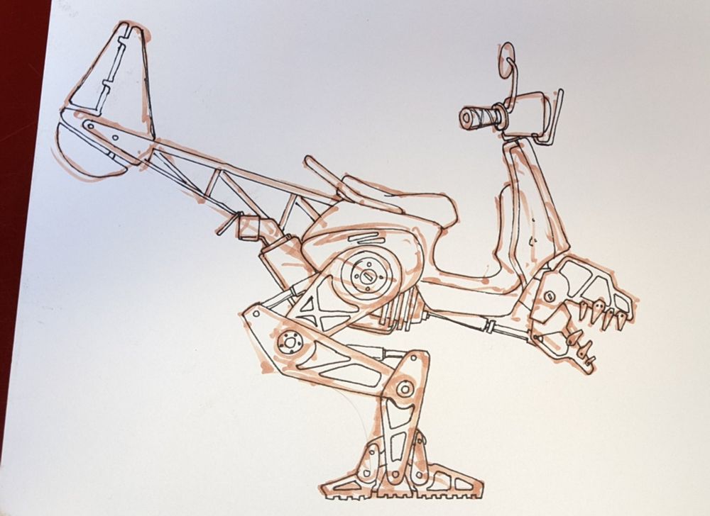 Moped-Scraptor