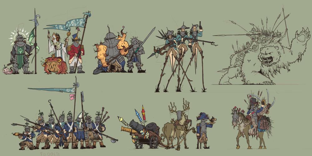 Several different Turnip28 units