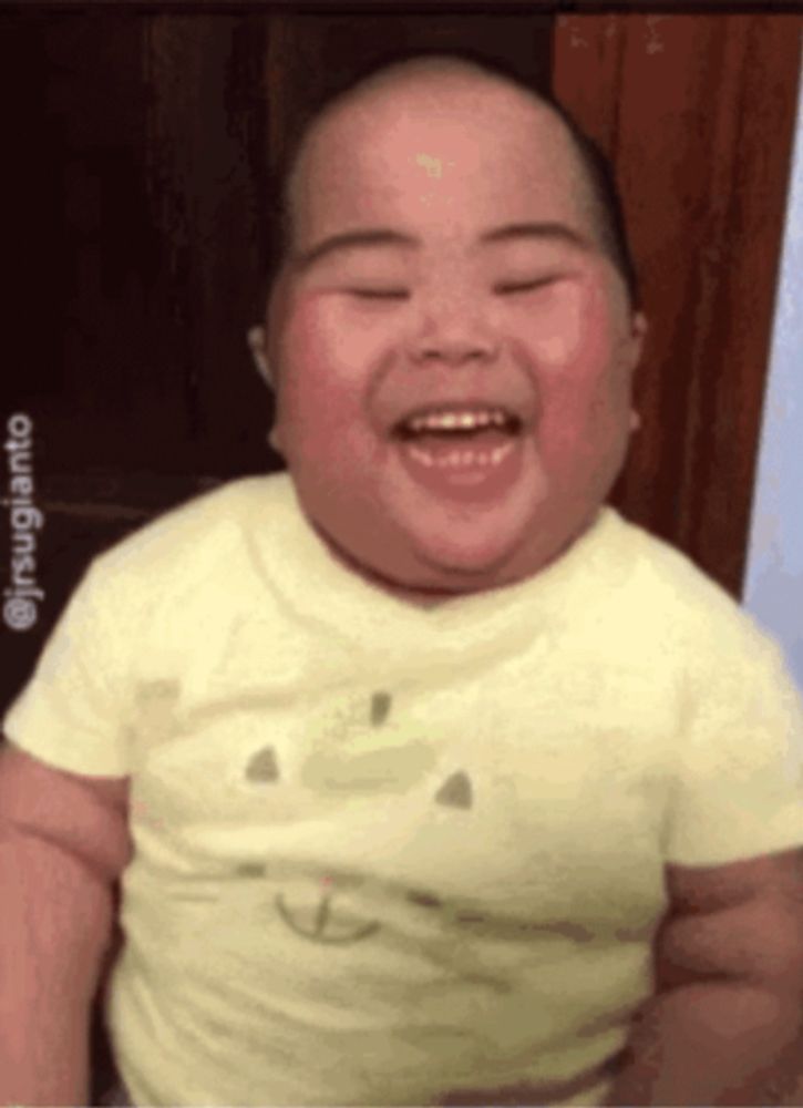 Laughing Baby GIF