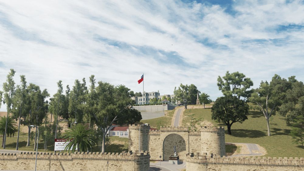 YouTube commenters rejoice! This city has a military base right in the center of town!

Coquimbo 21º Infantry Corps in Justo Donoso S/N.