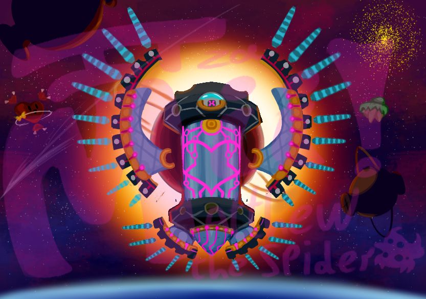 NO WAY?! ITZAMII PREDICTED THE FINAL BOSS OF THE NEXT KIRBY GAME?!!

So, anyways, I think this is the first time I've drawn Star Dream that wasn't just a half-assed sketch. Wing proportions could have been better, but I'm overall happy with the result. I also through Floria and Ripple Star in the background because why not?